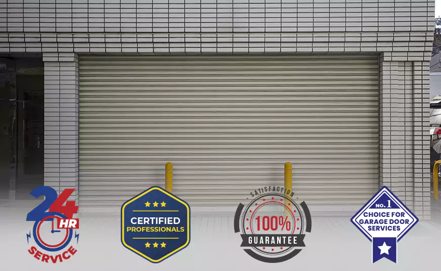 New Amarr Automatic Roll Up Garage Doors Installation in Maricopa, AZ